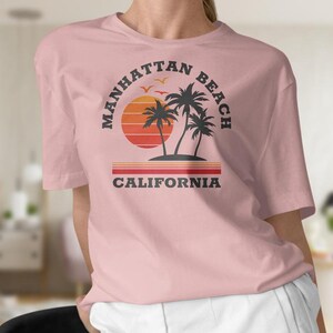 Manhattan Beach Shirt, Manhattan Beach California Shirt, Manhattan Beach Holiday Tee, California Vacation Shirt image 9