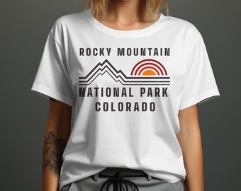Rocky Mountain National Park Shirt, Rocky Mountain Shirt, Rocky Mountain Camping Shirt, Hiking Shirt, Trip, Vacation, Souvenir, Gift