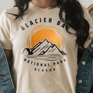 Glacier Bay National Park Shirt, Alaska T-Shirt, Adventure Shirt, National Park Shirt, Wanderlust Shirt, Alaska Souvenir