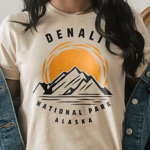 Denali National Park Shirt, Alaska T-Shirt, Adventure Shirt, National Park Shirt, Wanderlust Shirt, Alaska Souvenir