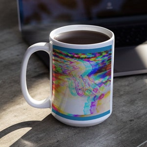 BMX Rider - Custom Design Coffee Mug - BMX Rider at Sunrise - Gift for biker - Gift for Him - Gift for Dad - Birthday Gift - Gift for Her