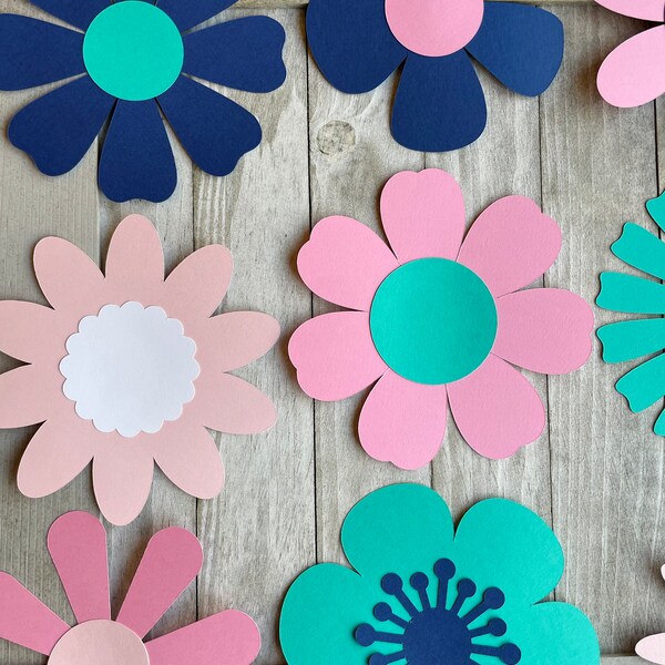 Paper Flower Decorations Etsy