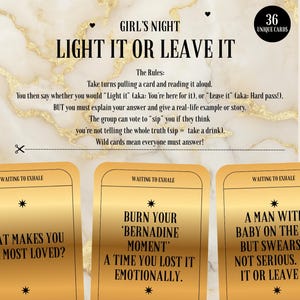 Waiting to Exhale Trivia Game: 90s Movie Night (Printable Digital Cards)