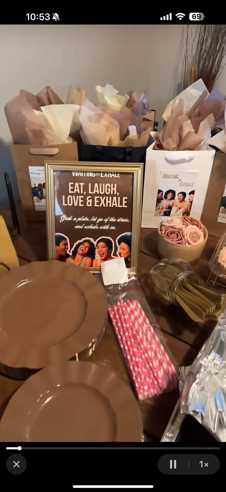 Waiting to Exhale Poster Board – 90s Movie Party Decor I Digital Download, Angela Bassett Art image 6