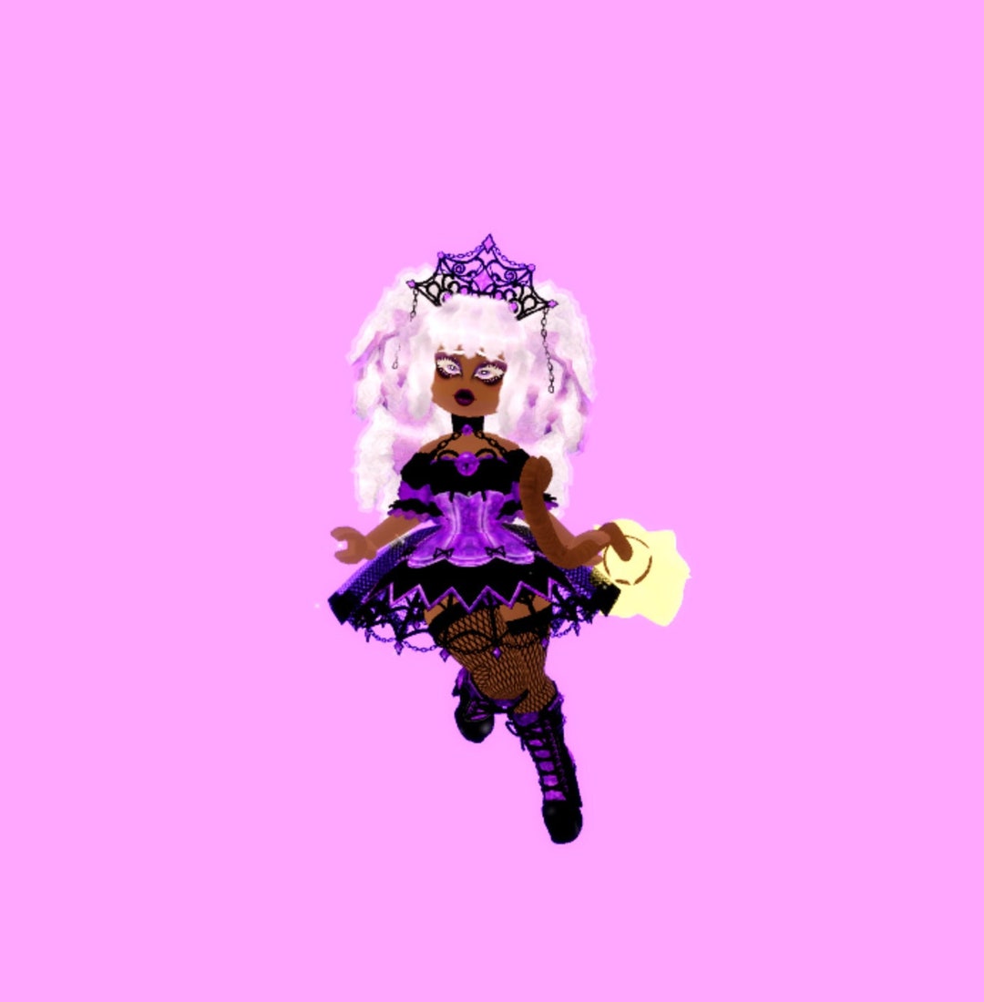 Shadow Empress full Set royale High Etsy