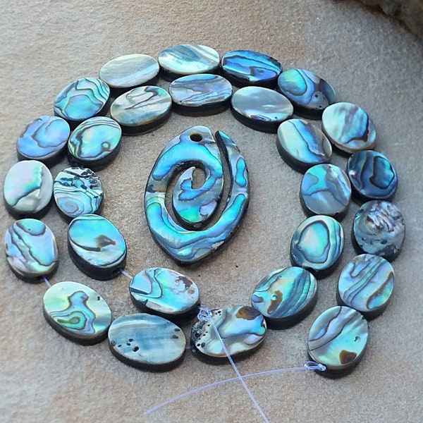 Abalone Shell Beads - Etsy
