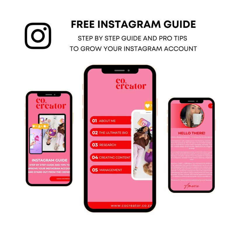 Instagram-Vorlage, Canva-Social-Media-Kit, Coaching-Manager, Ästhetik-Marketing, Content-Erstellungsressource, Werkzeug für digitale Unternehmer Bild 19