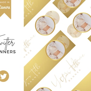 7 Twitter Banner Templates, Twitter Header, Twitter Template, Personal Branding, Business Branding, Twitter Background, Twitter Profile