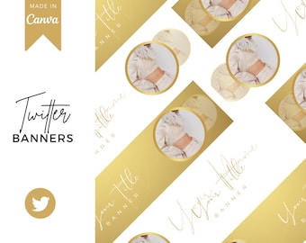 7 Twitter Banner Templates, Twitter Header, Twitter Template, Personal Branding, Business Branding, Twitter Background, Twitter Profile
