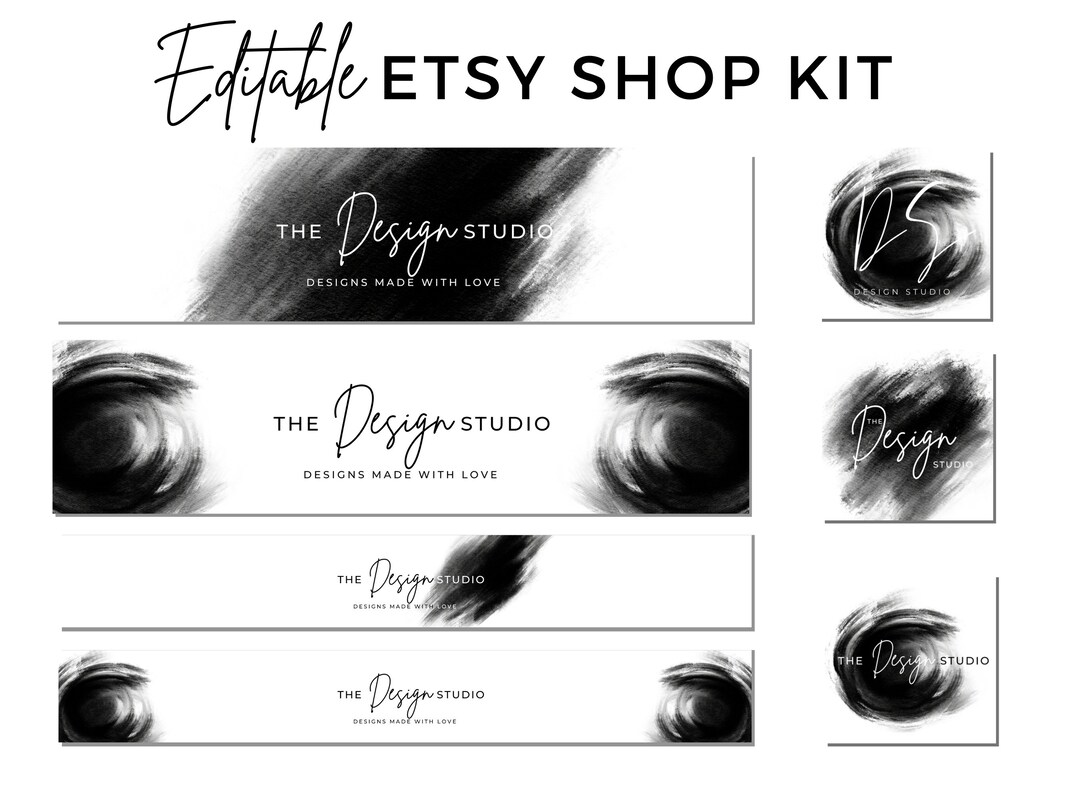 Etsy Shop Kit, Etsy Banner, Etsy Cover Photo, Etsy Profile Photo