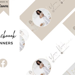7 Facebook Cover Templates, DIY facebook banner, Facebook banner, Facebook Template, FB Banner, Personal Branding, Facebook Branding