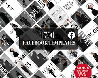 Facebook Business Kit Promotional Creation Thread Viral Fb Made Bestseller Busines Canva Social Media Template Post Bundle Carousel Ad