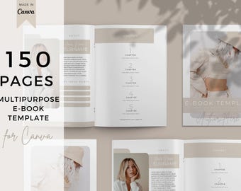 Ebook Template Canva Workbook Template Lead Magnet Digital Download Business Resource Coaching Training Material Professional Tutorial