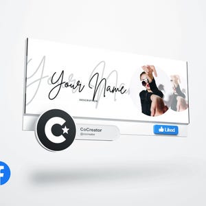 Facebook Banner Template Canva Social Media Marketing Business Page Header Design Minimalist Cover Diy Editable Online Image Branding Kit image 8
