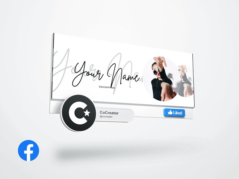 Facebook Banner Template Canva Social Media Marketing Business Page Header Design Minimalist Cover Diy Editable Online Image Branding Kit image 8