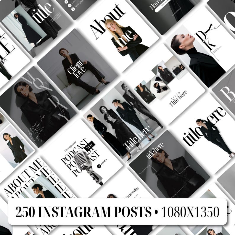 Marketing Content Creator Resource Digital Entrepreneur Tool Instagram Template Canva Social Media Kit Coaching Manager You Aesthetic Brand Visual Design Trendy Post Layout Bundle Professional Business Identity Modern Collection Editable
