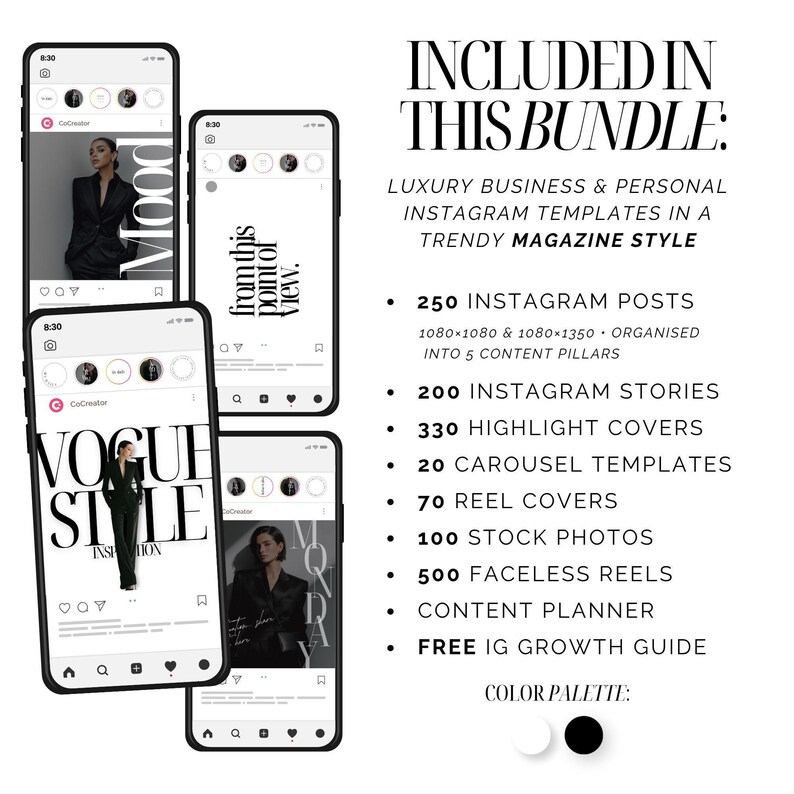 Canva Social Media Kit Coaching Manager You Aesthetic Marketing Templates Professional Brand Identity Builder Instagram Template Collection Content Creator Resource Digital Entrepreneur Tool Business Growth Package Modern Trendy Post Layout