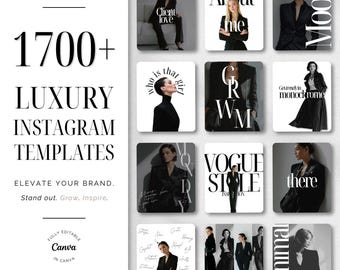 Instagram Template Canva Social Media Kit Coaching Manager You Aesthetic Marketing Content Creator Resource Digital Entrepreneur Tool