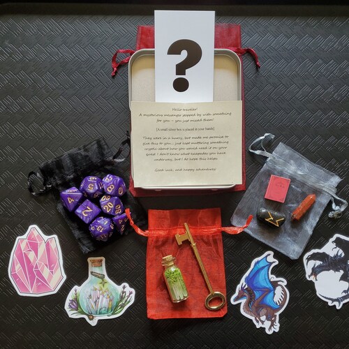 RPG Dice Mystery Box Etsy