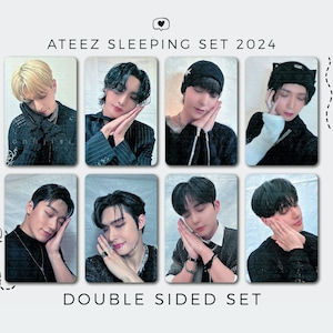 ENSEMBLE de cartes photo ATEEZ | Le Monde Ep.Fin : Will / kpop, jongho, wooyoung, mingi, san, yeosang, yunho, seonghwa, hongjoong