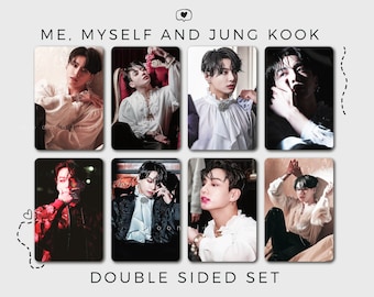 SET 8 Jungkook BTS Photocard | Me, Myself and Jung Kook