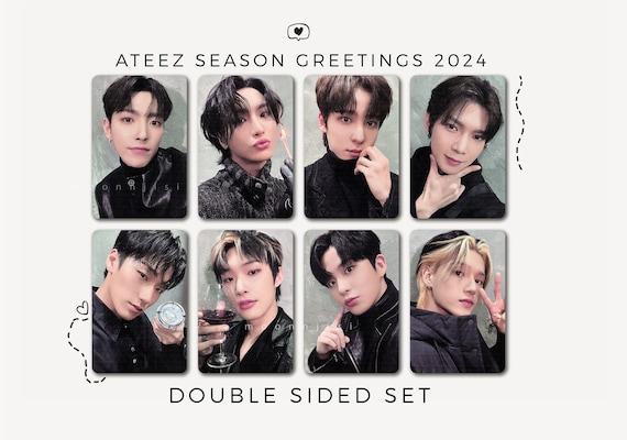 K-POP・アジア ATEEZ 2024 SEASON'S GREETINGS Unboxing ATEEZ 2024 Season's Greetings | Yes24 & AppleMusic