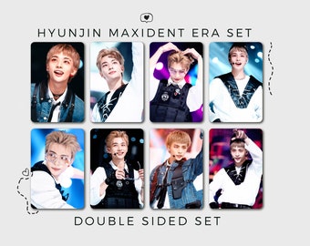 SET Hyunjin Stray Kids MAXIDENT ERA photocard | Set Maxident shows | kpop, stay, hyunjin, Hwang hyunjin photocards set