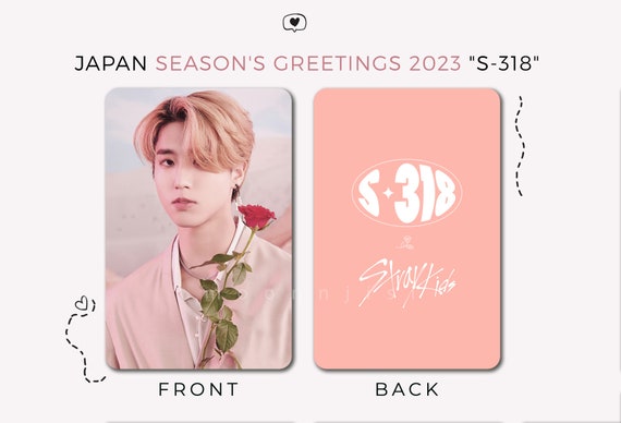 Stray Kids Photocard | Japan Season's Greetings 2023 Stray Kids Photocard | Japan Season's Greetings 2023