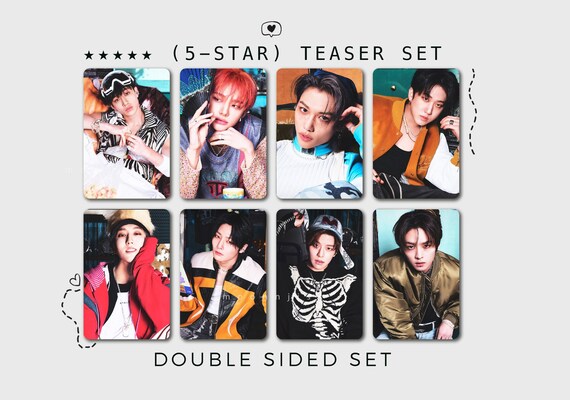 SET Stray Kids Photocard | 2023 5-STAR Comeback | Kpop