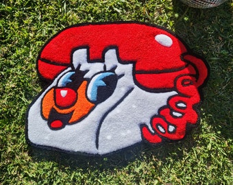 The Powerpuff Hotline Handmade Rug