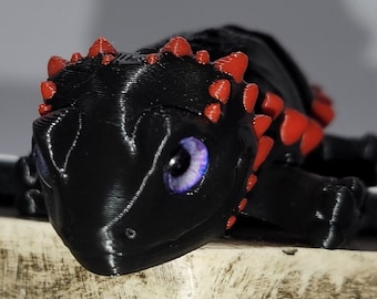 Articulated Bearded Dragon Fidget Toy, Sensory ADHD Gift