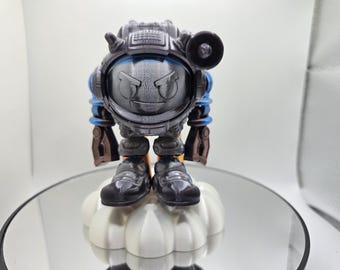 Space Emoji Articulated Fun Desk Art Fidget Toy Astronaut Blast off with this Fun Mood Announcer (Small parts)