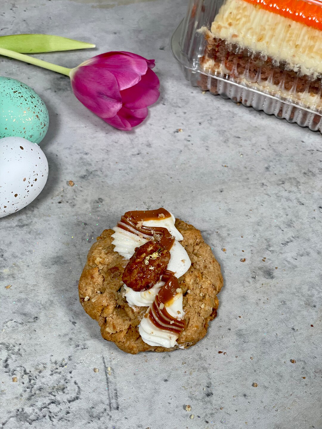 Gourmet Carrot Cake Stuffed Cookies 4 Oz NYC Style Gourmet Cookies