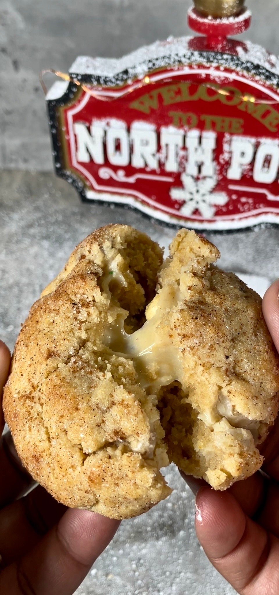 Gourmet Coquito/kremas Stuffed Cookies 4oz NYC Style Gourmet Cookies