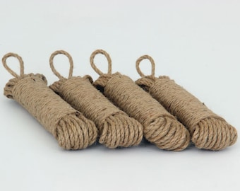 Sri Lankan Handmade Coconut Coir Fiber Rope 60 feet /Natural Hand made Coconut Fibre Rope/Organic natural ropes/ Coconut rope