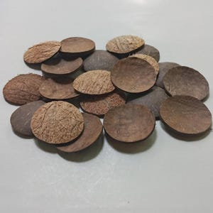 1.5″ Diameter NaturalCoconut Shells for make your craft items,Craft Accessories,