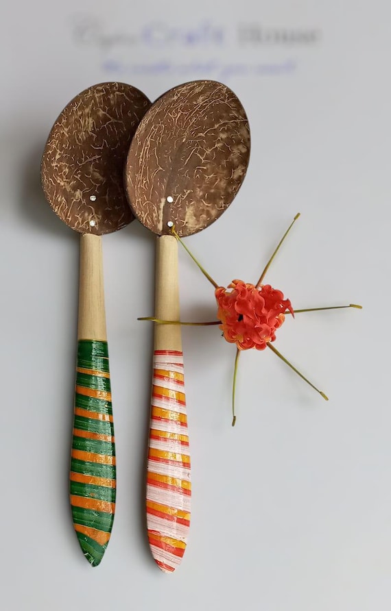Coconut Shell Spoons for Every Kitchen