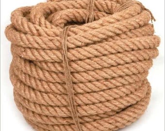 Cuerda de fibra de coco ecológica, cuerda de fibra de coco natural, cáscara de coco trenzada auténtica, coco Sennit