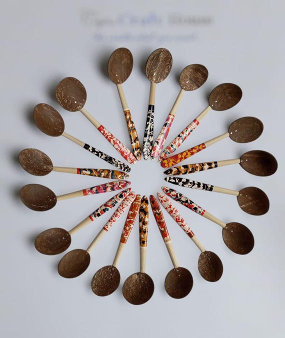 Coconut Shell Spoons for Every Kitchen