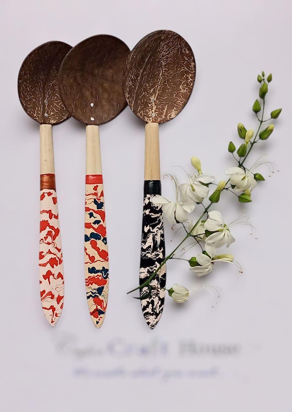 Coconut Shell Spoons for Every Kitchen