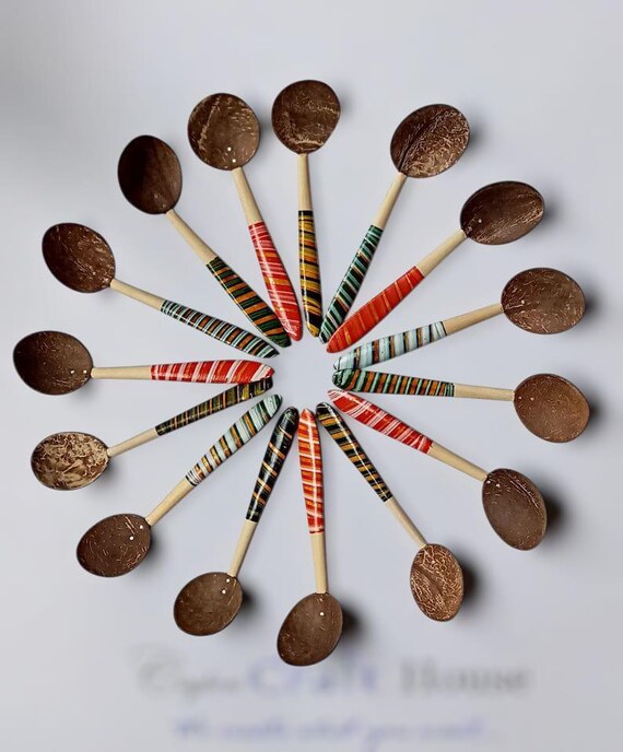 Coconut Shell Spoons for Every Kitchen