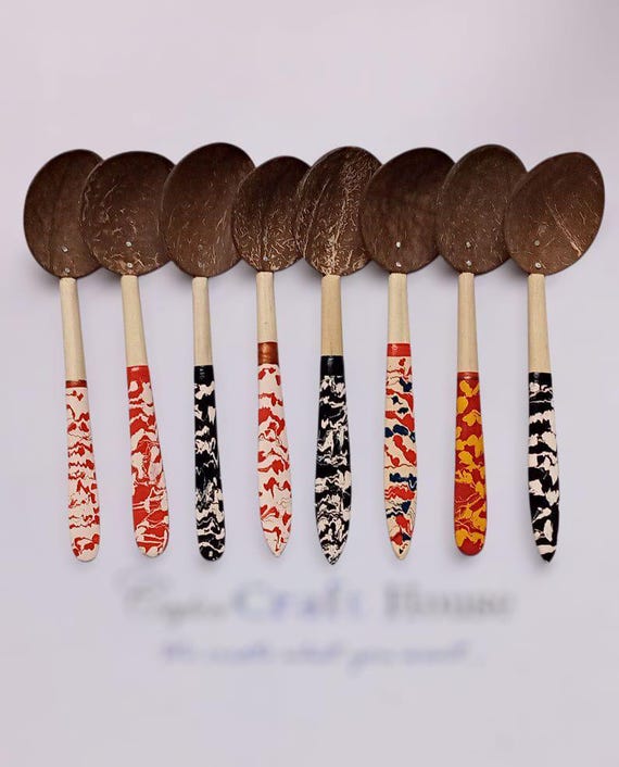 Coconut Shell Spoons for Every Kitchen
