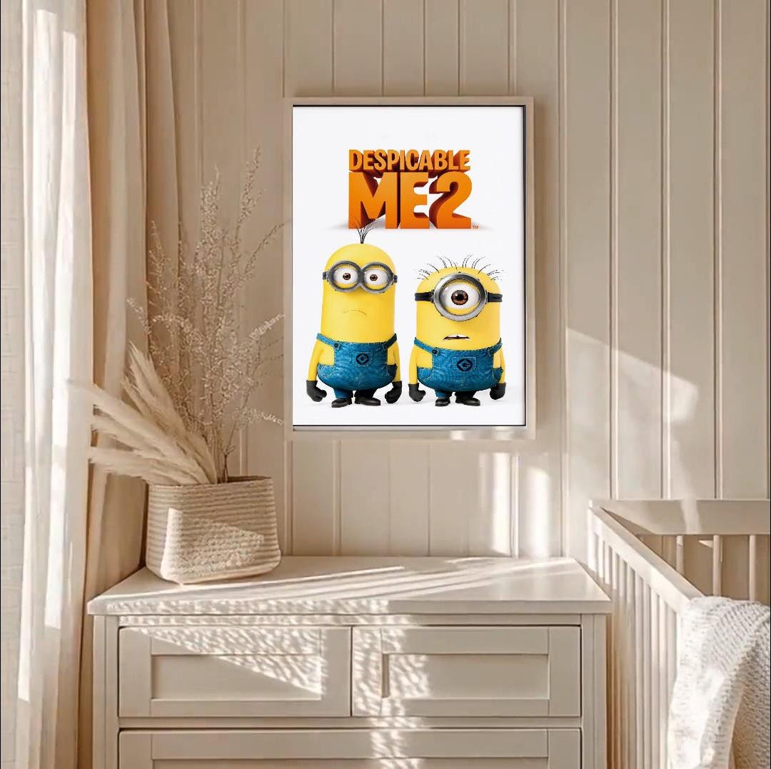 Despicable Me 2 Movie Poster - Etsy