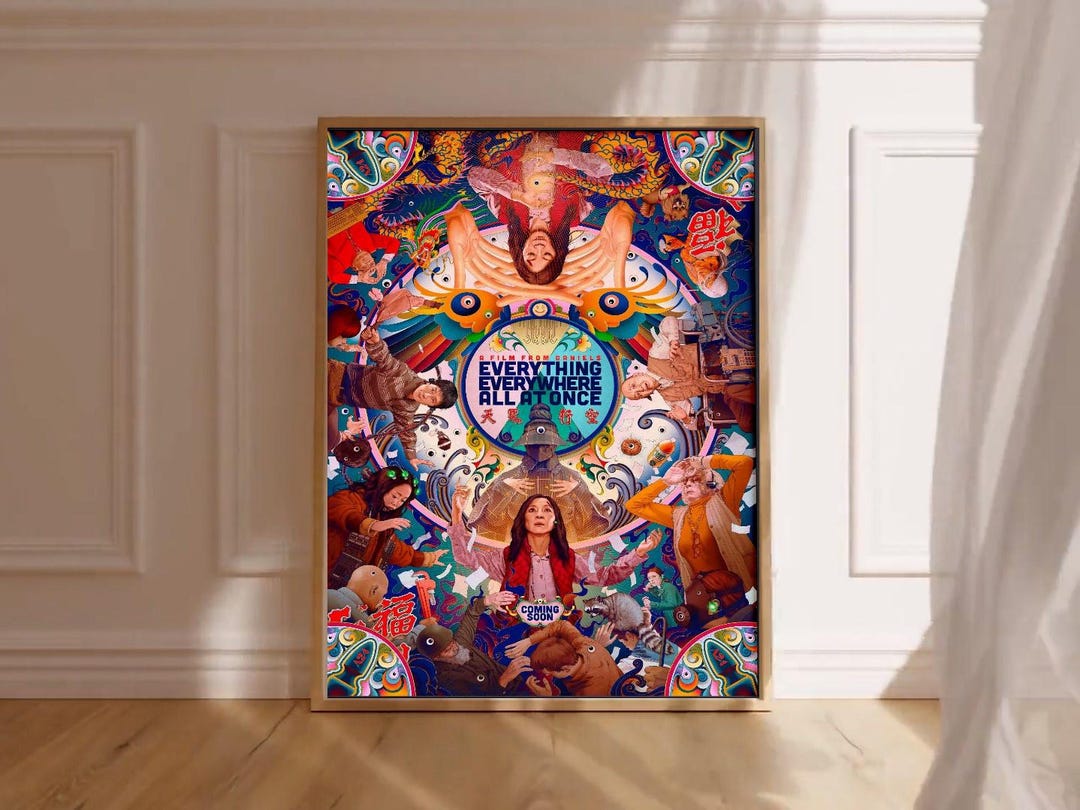 Everthing Poster Everything Everywhere All at Once Movie Poster - Etsy