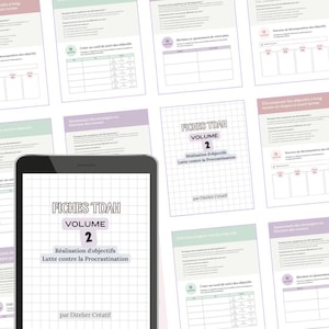 Pack complet d'exercices TDAH : 20 fiches de fonctions exécutives pour adultes PDF (Français)