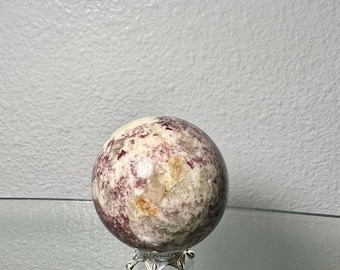 Prachtige tiffany-steen 68 mm kristallen bol