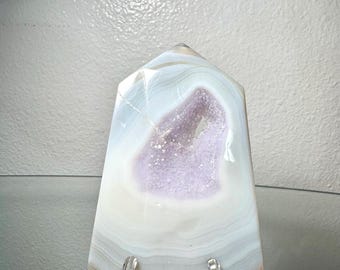 Druzy-agaattorenplaat