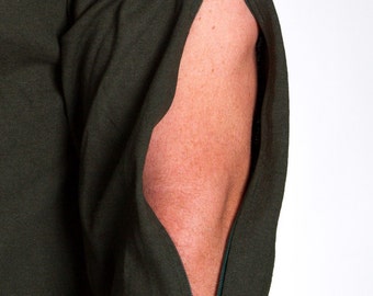 Men's Long Sleeve T-Shirt Left Arm Access