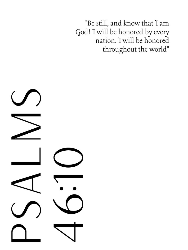 Bible Verse Wall Art Prints, Set of 3, Christian Home Decor (PDF) - Etsy