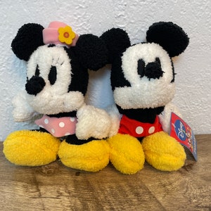 Rare Sega Mickey and Minnie “fuzzy” set